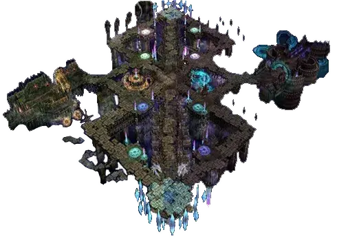 Mapa Illusion Temple