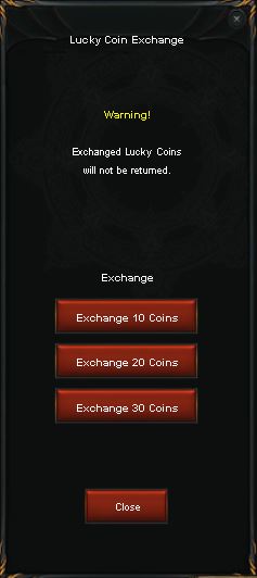 Intercambio Lucky Coins